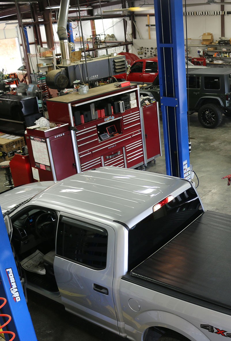 Athens Auto Logic Shop Floor